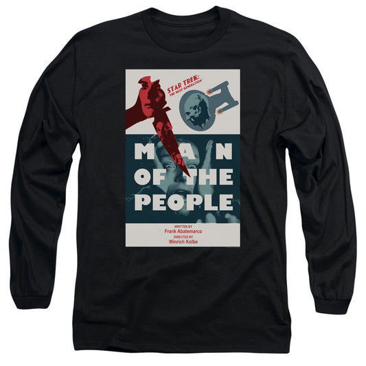 Star Trek Tng Season 6 Episode 3 Mens Long Sleeve Shirt Black Officially Licensed Officially Licensed