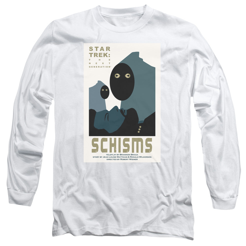 Star Trek Tng Season 6 Episode 5 Mens Long Sleeve Shirt White Officially Licensed Officially Licensed