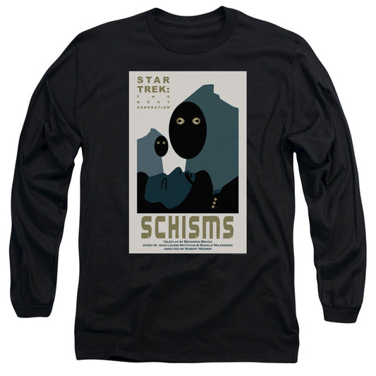Star Trek Tng Season 6 Episode 5 Mens Long Sleeve Shirt Black Officially Licensed Officially Licensed