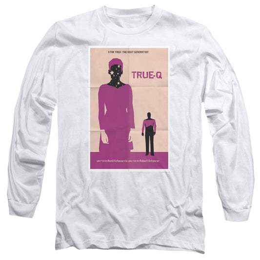 Star Trek Tng Season 6 Episode 6 Mens Long Sleeve Shirt White Officially Licensed Officially Licensed