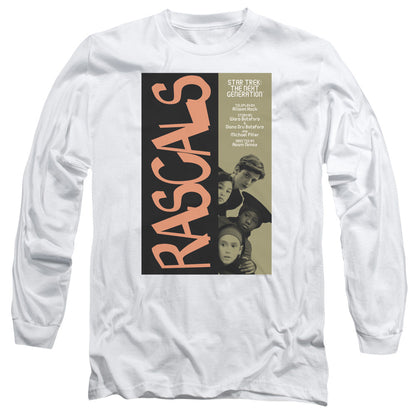 Star Trek Tng Season 6 Episode 7 Mens Long Sleeve Shirt White Officially Licensed Officially Licensed