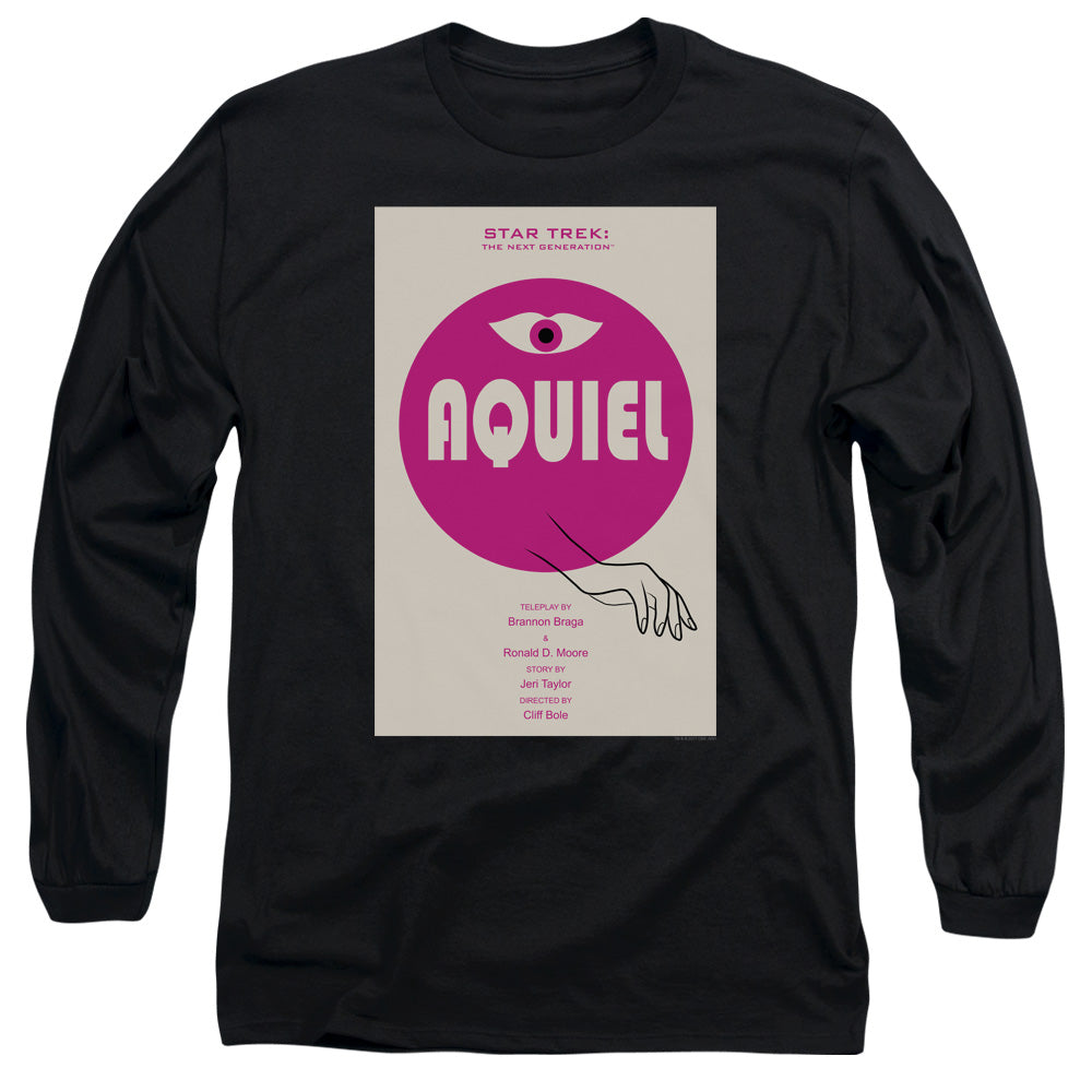 Star Trek Tng Season 6 Episode 13 Mens Long Sleeve Shirt Black Officially Licensed Officially Licensed