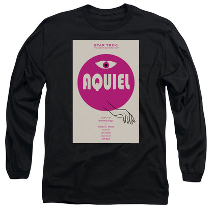 Star Trek Tng Season 6 Episode 13 Mens Long Sleeve Shirt Black Officially Licensed Officially Licensed