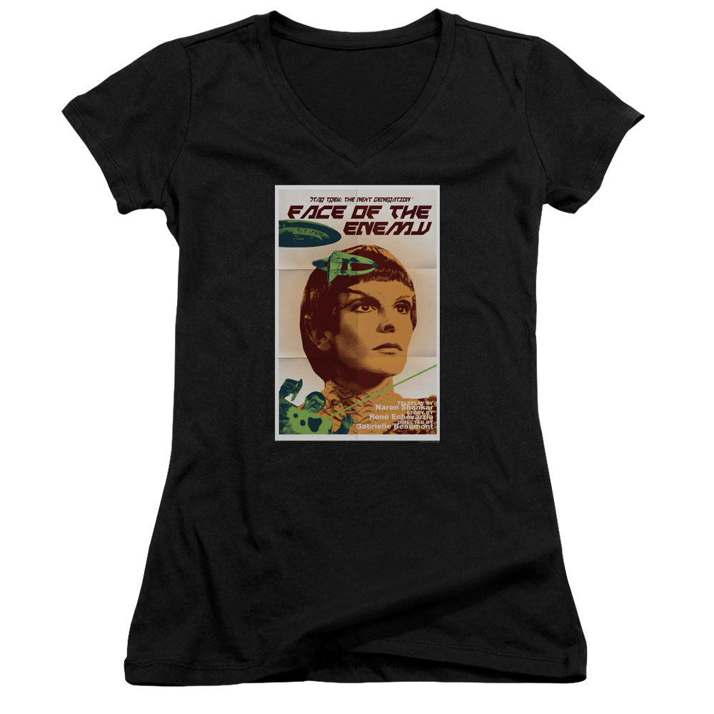 90210 Color Blend Logo Womens T Shirt Black Officially Licensed