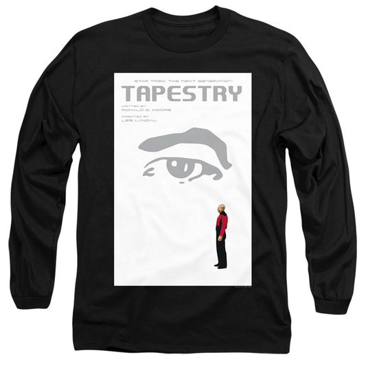 Star Trek Tng Season 6 Episode 15 Mens Long Sleeve Shirt Black Officially Licensed Officially Licensed