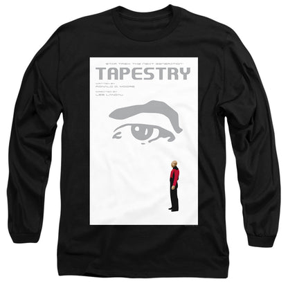 Star Trek Tng Season 6 Episode 15 Mens Long Sleeve Shirt Black Officially Licensed Officially Licensed