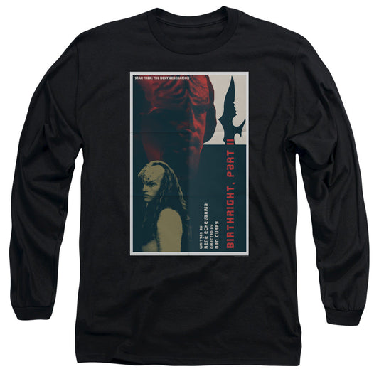 Star Trek Tng Season 6 Episode 17 Mens Long Sleeve Shirt Black Officially Licensed Officially Licensed