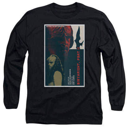 Star Trek Tng Season 6 Episode 17 Mens Long Sleeve Shirt Black Officially Licensed Officially Licensed