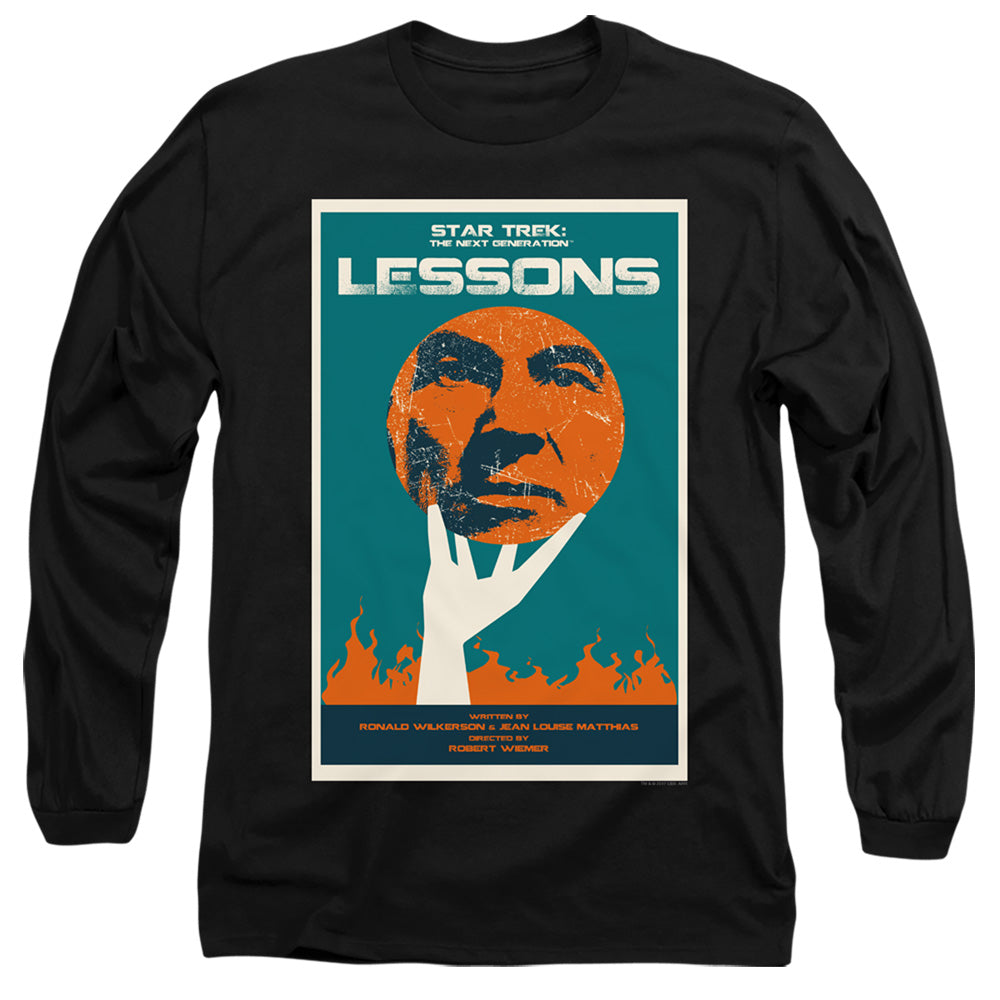 Star Trek Tng Season 6 Episode 19 Mens Long Sleeve Shirt Black Officially Licensed Officially Licensed