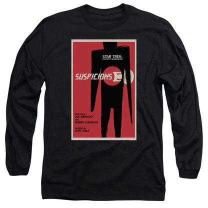 Star Trek Tng Season 6 Episode 22 Mens Long Sleeve Shirt Black Officially Licensed Officially Licensed