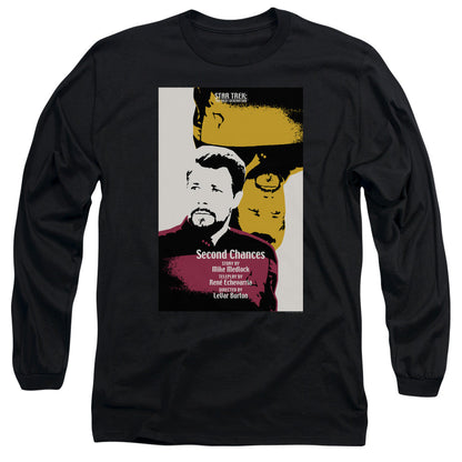 Star Trek Tng Season 6 Episode 24 Mens Long Sleeve Shirt Black Officially Licensed Officially Licensed