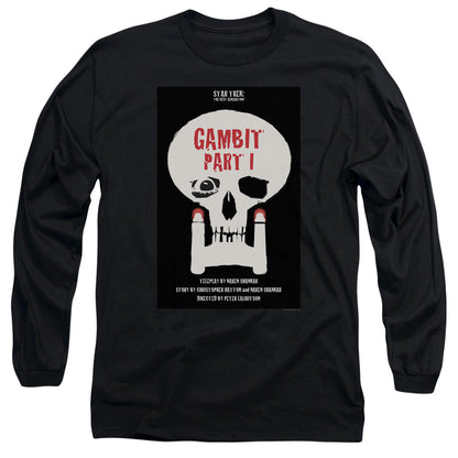 Star Trek Tng Season 7 Episode 4 Mens Long Sleeve Shirt Black Officially Licensed Officially Licensed