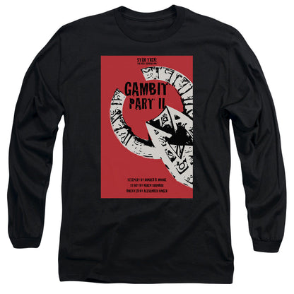 Star Trek Tng Season 7 Episode 5 Mens Long Sleeve Shirt Black Officially Licensed Officially Licensed