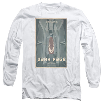 Star Trek Tng Season 7 Episode 7 Mens Long Sleeve Shirt White Officially Licensed Officially Licensed