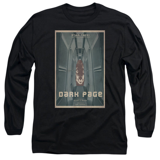 Star Trek Tng Season 7 Episode 7 Mens Long Sleeve Shirt Black Officially Licensed Officially Licensed