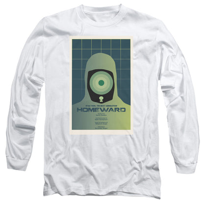 Star Trek Tng Season 7 Episode 13 Mens Long Sleeve Shirt White Officially Licensed Officially Licensed