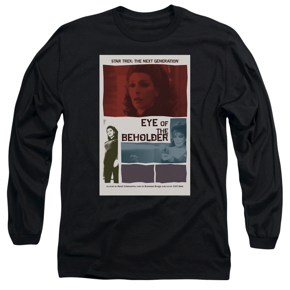 Star Trek Tng Season 7 Episode 18 Mens Long Sleeve Shirt Black Officially Licensed Officially Licensed