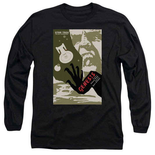 Star Trek Tng Season 7 Episode 19 Mens Long Sleeve Shirt Black Officially Licensed Officially Licensed