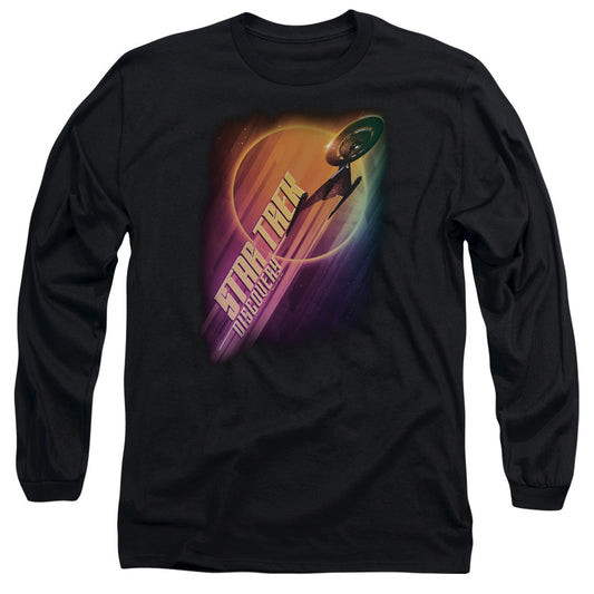 Star Trek Discovery Discovery Ascent Mens Long Sleeve Shirt Black Officially Licensed Officially Licensed