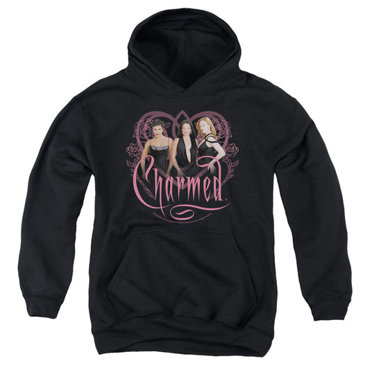 Charmed Charmed Girls Kids Youth Hoodie Black Officially Licensed
