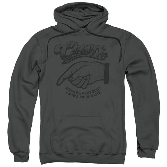 Cheers The Standard Mens Hoodie Charcoal Officially Licensed