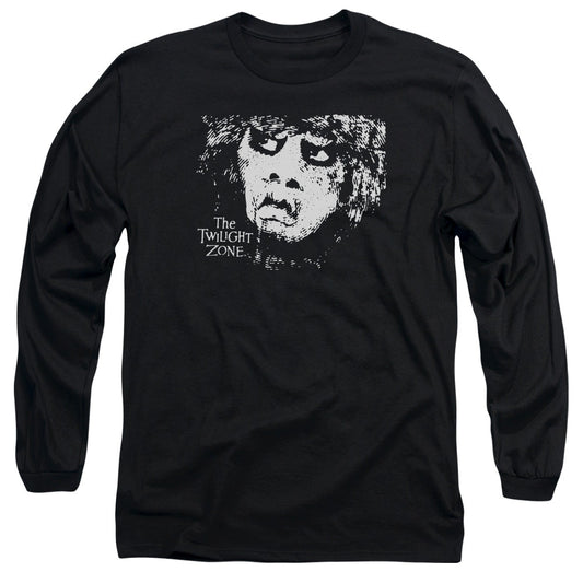 Twilight Zone Winger Mens Long Sleeve Shirt Black Officially Licensed