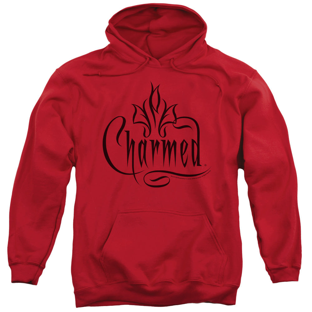 Charmed Charmed Logo Mens Hoodie Red Officially Licensed