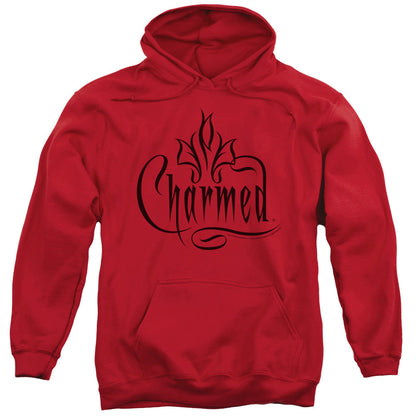 Charmed Charmed Logo Mens Hoodie Red Officially Licensed