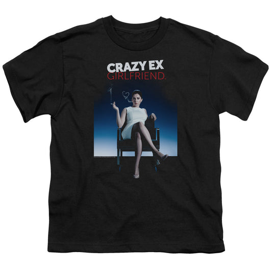 Crazy Ex Girlfriend Crazy Instinct Kids Youth T Shirt Black Officially Licensed