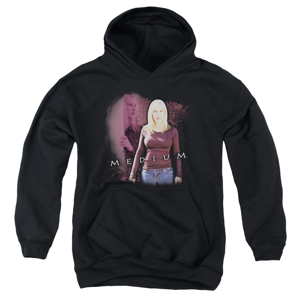 Medium Medium Kids Youth Hoodie Black Officially Licensed