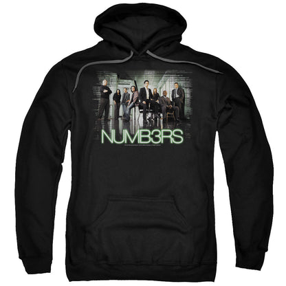 Numb3Rs Numbers Cast Mens Hoodie Black Officially Licensed