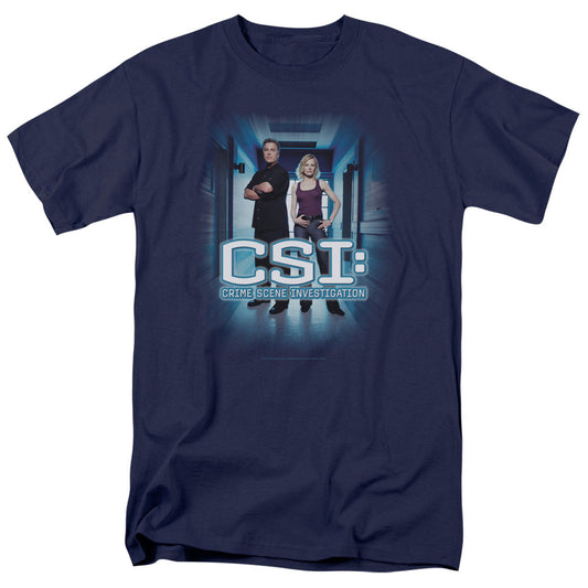 Csi Serious Business Mens T Shirt Navy Officially Licensed