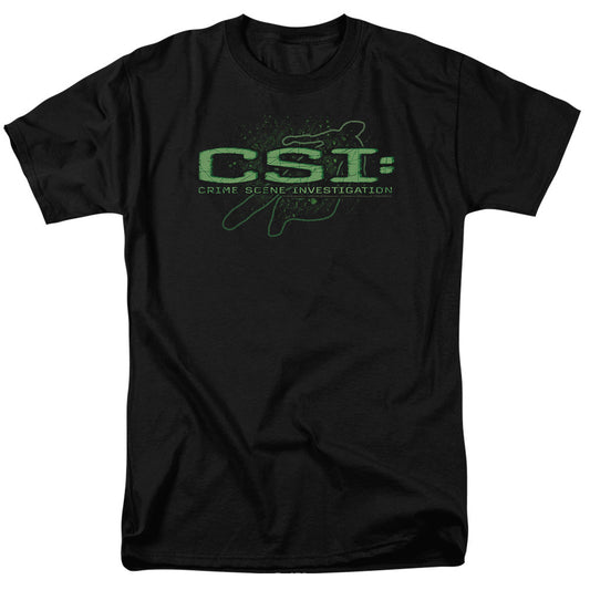 Csi Sketchy Shadow Mens T Shirt Black Officially Licensed