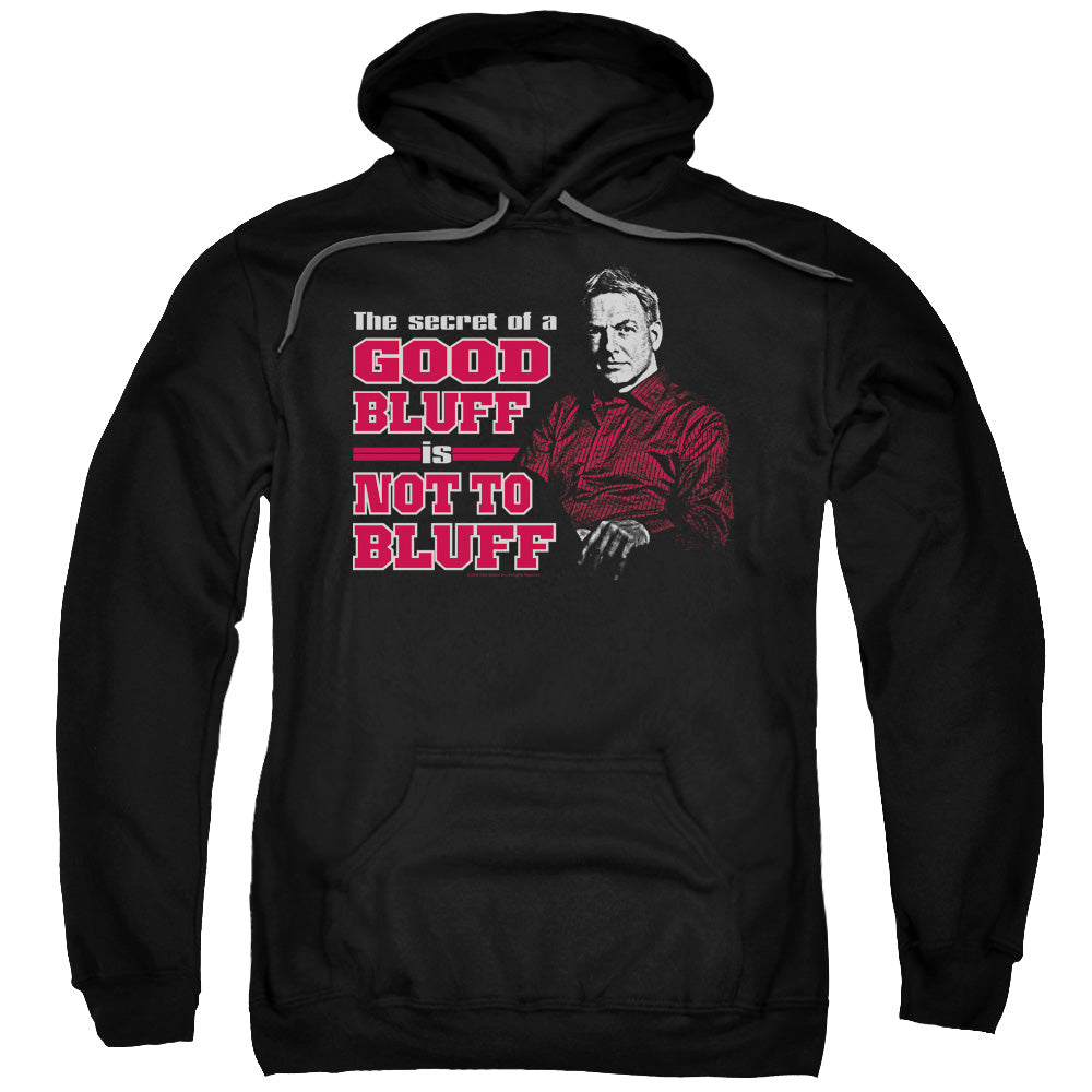 Ncis No Bluffing Mens Hoodie Black Officially Licensed