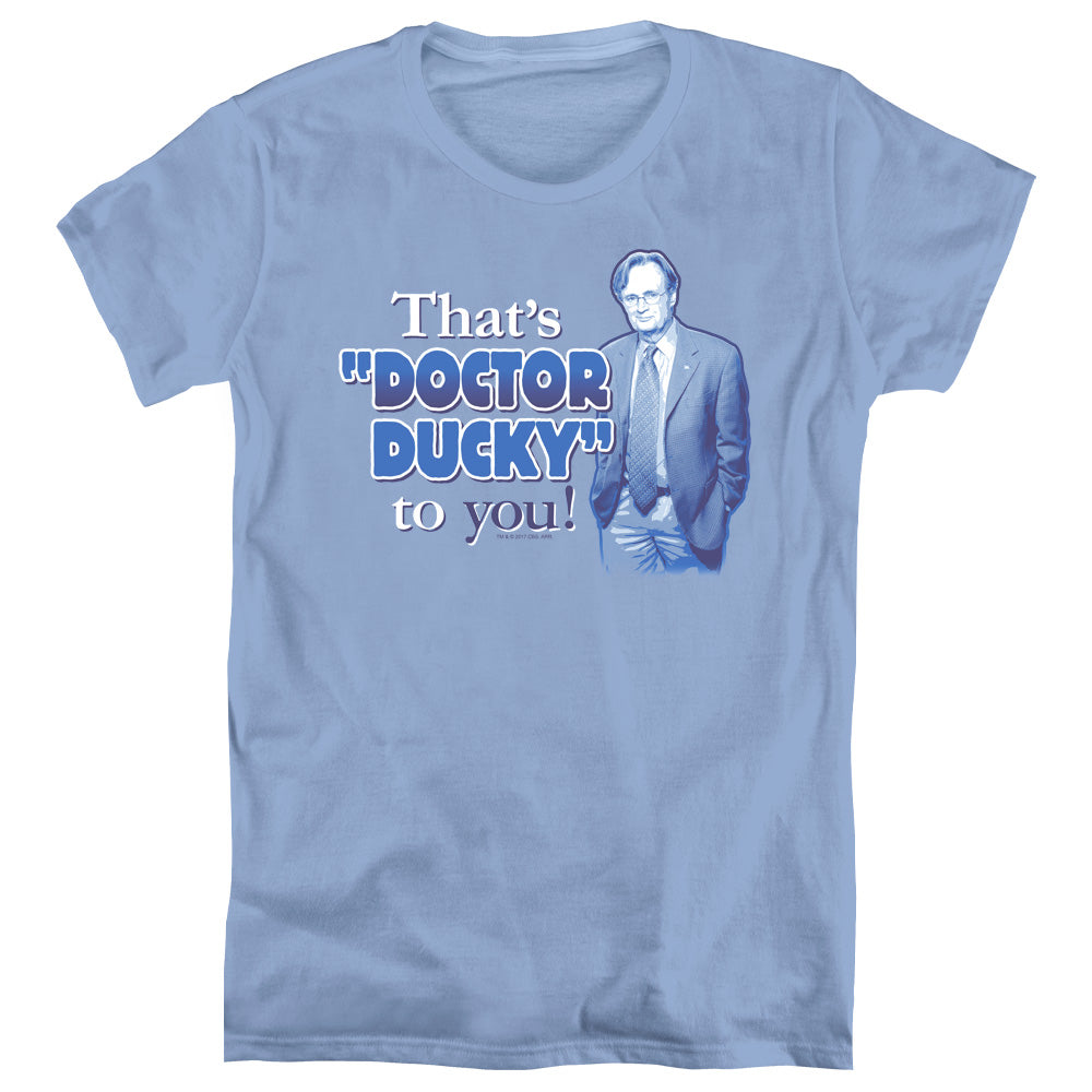 Ncis Doctor Ducky Womens T Shirt Carolina Blue Officially Licensed