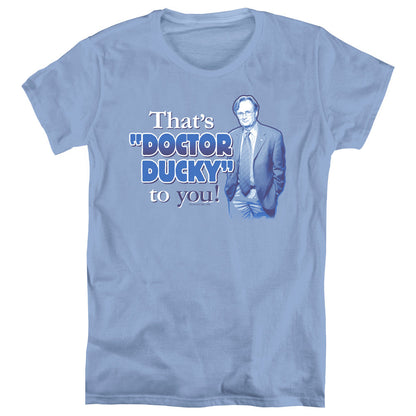 Ncis Doctor Ducky Womens T Shirt Carolina Blue Officially Licensed