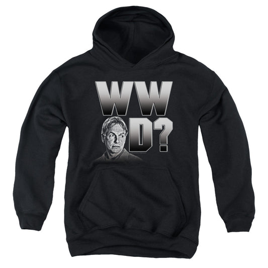 Ncis What Would Gibbs Do Kids Youth Hoodie Black Officially Licensed