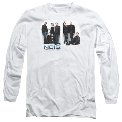 Ncis White Room Mens Long Sleeve Shirt White Officially Licensed
