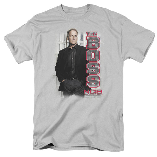 Ncis The Boss Mens T Shirt Silver Officially Licensed