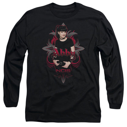 Ncis Abby Gothic Mens Long Sleeve Shirt Black Officially Licensed