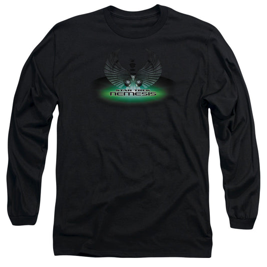 Star Trek Nemesis(Movie) Mens Long Sleeve Shirt Black Officially Licensed Officially Licensed