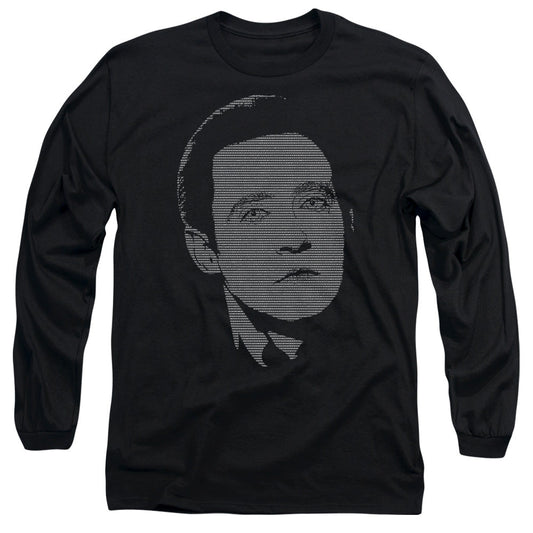 Star Trek Datas Data Mens Long Sleeve Shirt Black Officially Licensed Officially Licensed