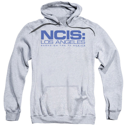 Ncis La Logo Mens Hoodie Athletic Heather Officially Licensed