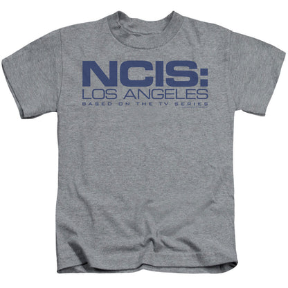 Ncis La Logo Juvenile Kids Youth T Shirt Athletic Heather Officially Licensed
