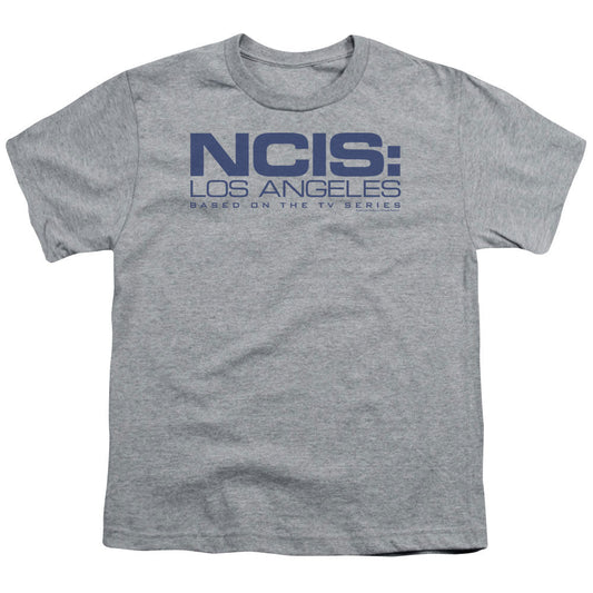 Ncis La Logo Kids Youth T Shirt Athletic Heather Officially Licensed