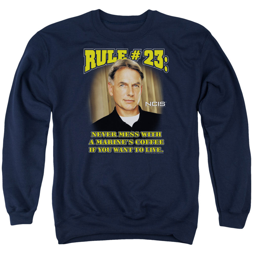 Ncis Rule 23 Mens Crewneck Sweatshirt Navy Officially Licensed