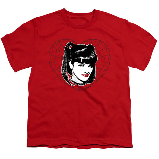 Ncis Abby Heart Kids Youth T Shirt Red Officially Licensed