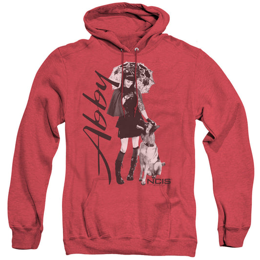 Ncis Sunny Day Heather Mens Hoodie Red Officially Licensed