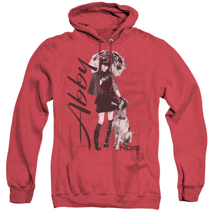 Ncis Sunny Day Mens Heather Hoodie Red Officially Licensed