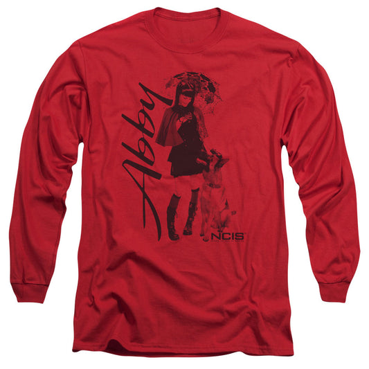 Ncis Sunny Day Mens Long Sleeve Shirt Red Officially Licensed